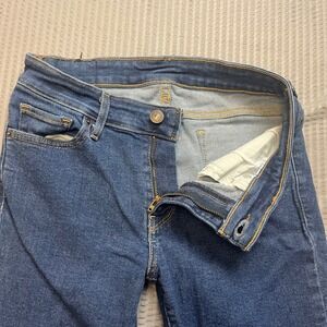 Levis W26 L30 Womens Blue Denim Jeans Slim Fit Stretch Casual Everyday